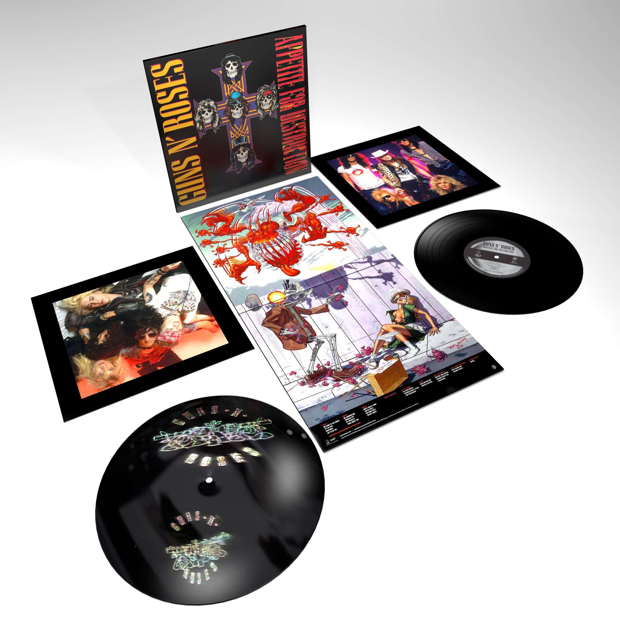 Guns N' Roses
 - Appetite For Destruction (remastered) (180g) (Limited Audiophile Edition)
