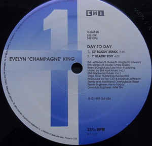 Evelyn King
 - Day To Day (Blaze Remixes)
