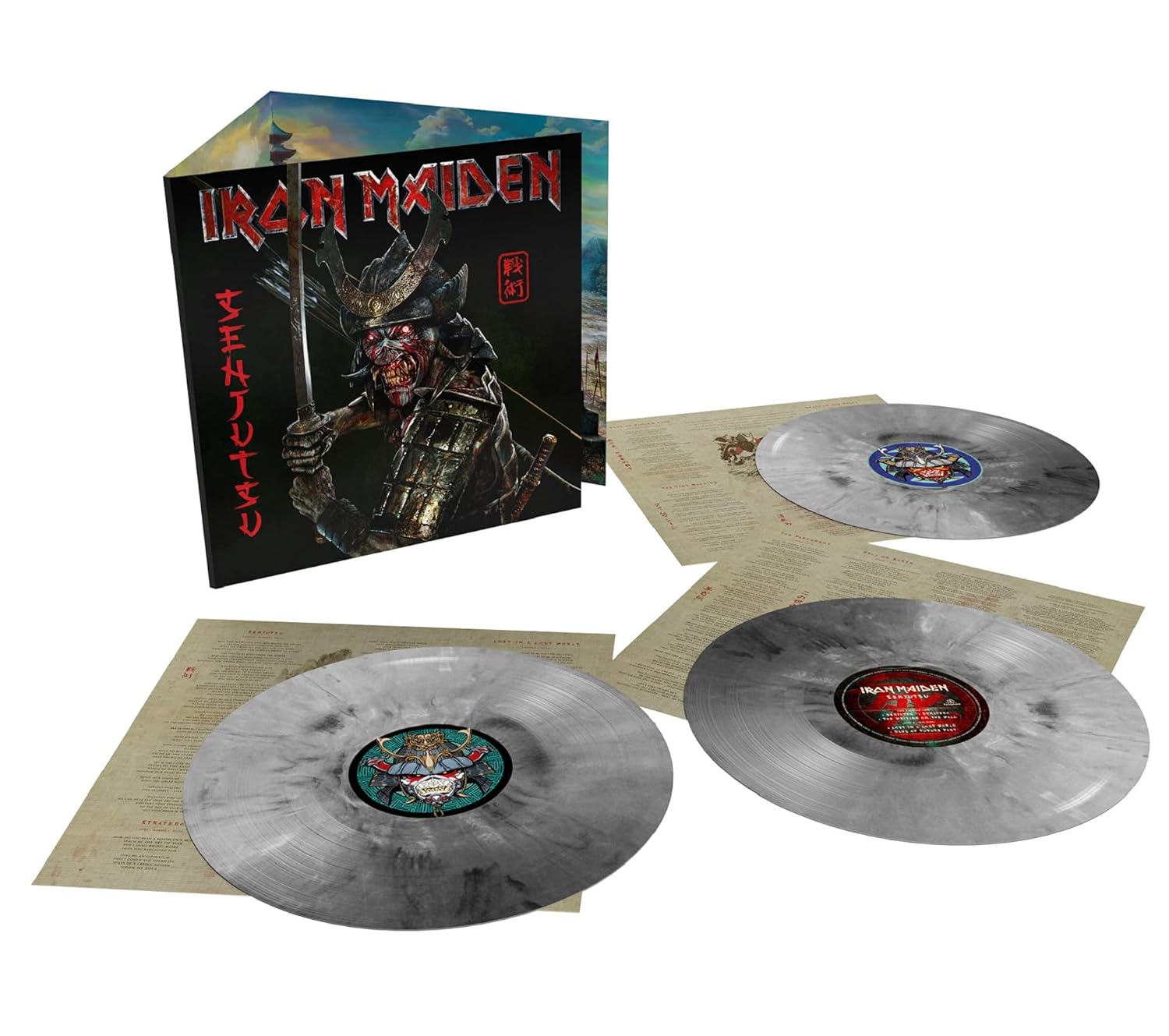 Iron Maiden
 - Senjutsu  (Ltd.) (Silver & Black Marble Vinyl)
