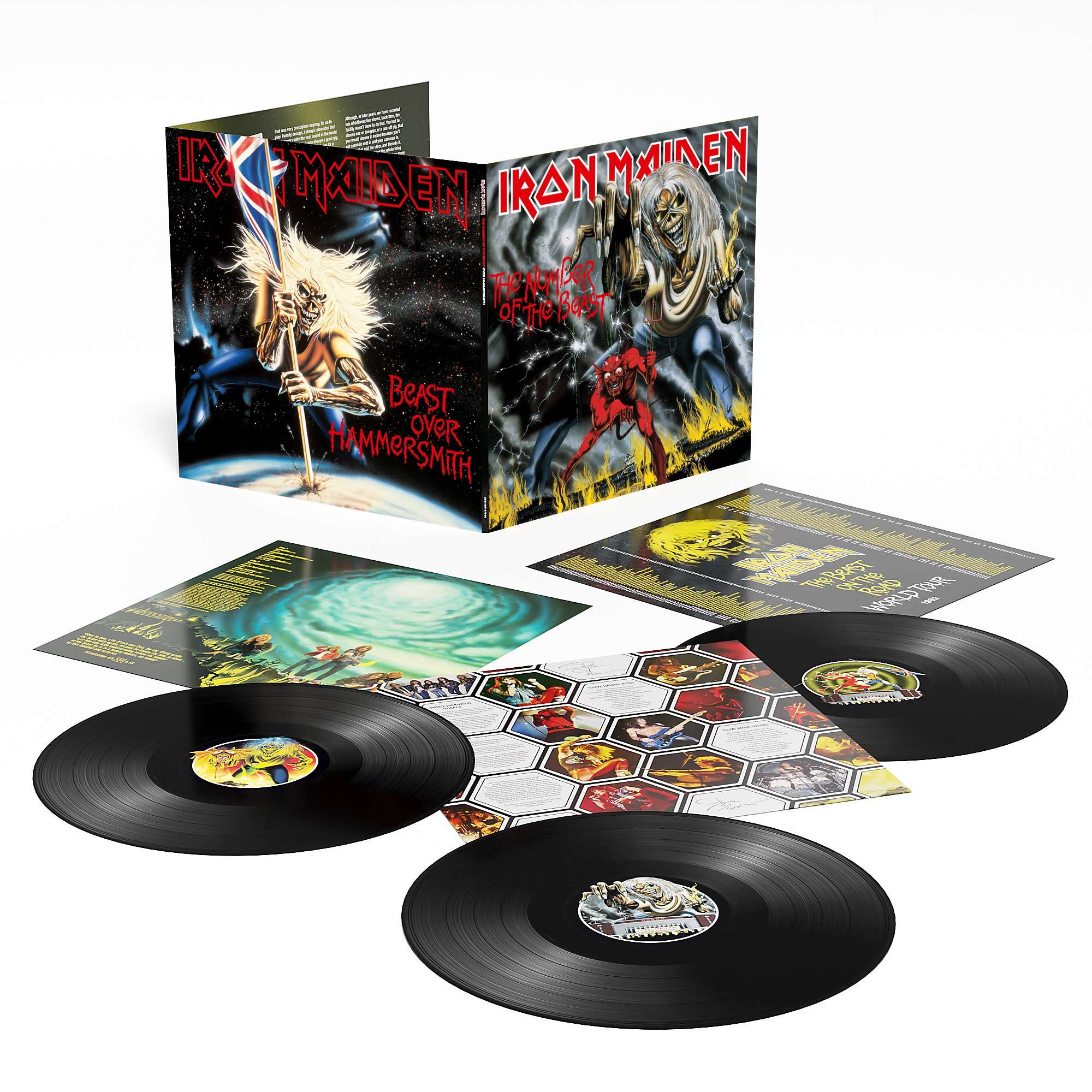Iron Maiden
 - The Number Of The Beast / Beast Over Hammersmith (40th Anniversary Edition) (180g) (Black Vinyl)
