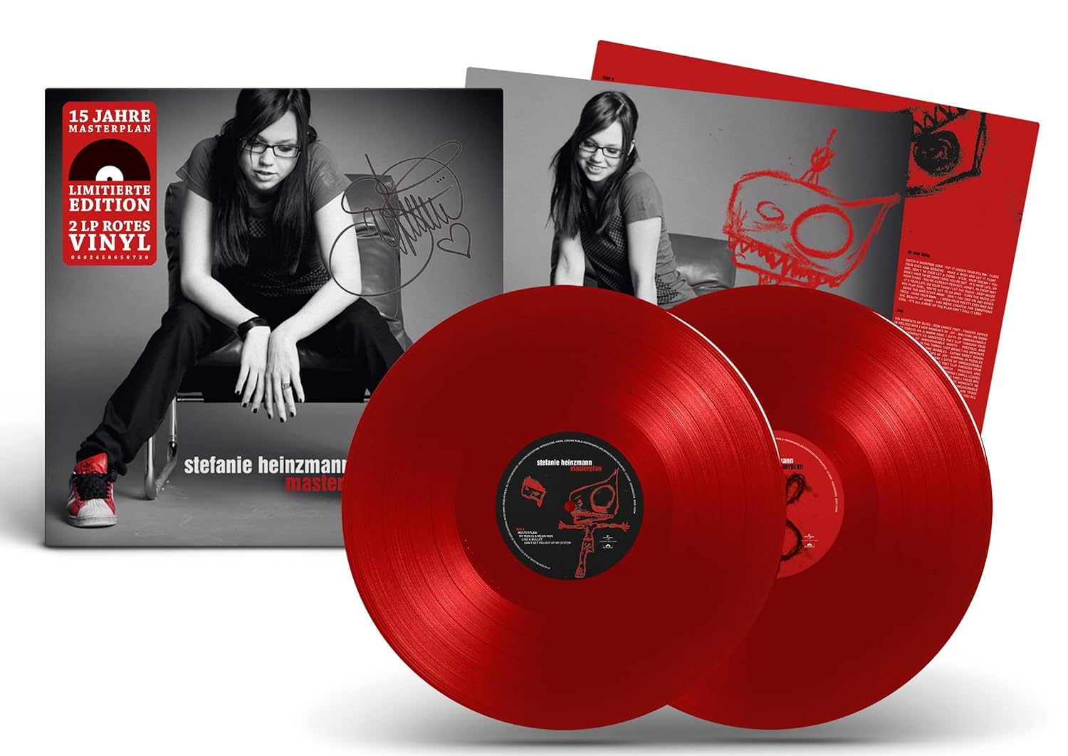 Stefanie Heinzmann Masterplan
 - Masterplan  (15th Anniversary) (180g) (Limited Edition) (Red Vinyl) (handsigniert)
