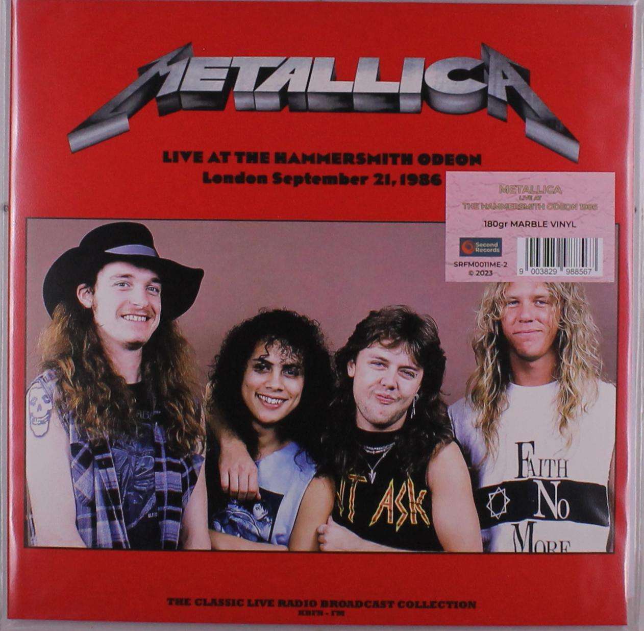 Metallica
 - Live At The Hammersmith Odeon. London 1986 (180g) (Grey Marbled Vinyl)
